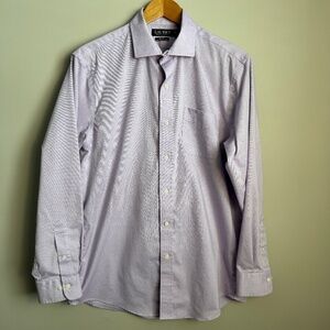 Lauren Ralph Lauren Men's 16.5 Casual Dress Shirt Button Up Lilac 34/35 Slim Fit